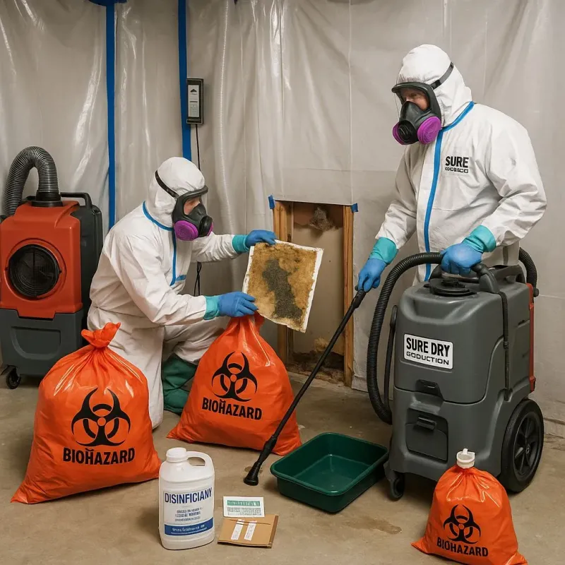 Contaminated Water Handling Protocols process in Sheridan County, ND